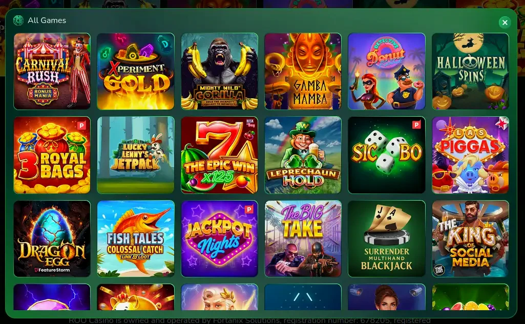 Legzo mobile casino interface showing live dealer games on smartphone